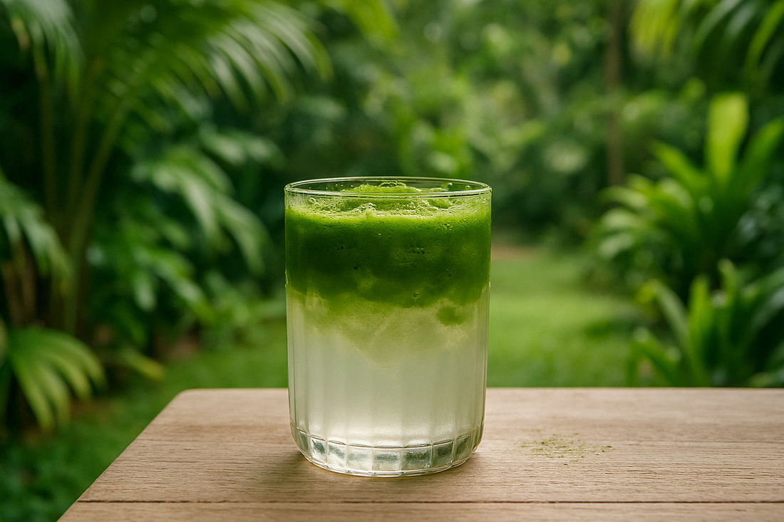 Coconut Water Iced Matcha - A Matcha Made in Heaven