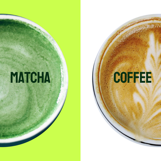 Matcha vs coffee